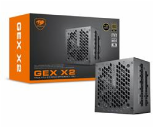 COUGAR PC zdroj GEX X2 1000W 80+ Gold, modulární (PCI-e 5...