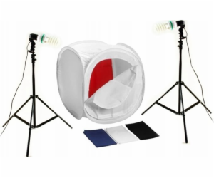 Sada Massa Studio Set Bez stínu Fotografická sada 2x600w ...