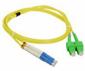 Propojovací kabel SM SC/APC-LC duplex 9/125 3,0m ALANTEC