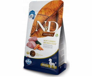 FARMINA N&D Brown Dog Lamb Spirulina&Carrot Adult Mini - ...