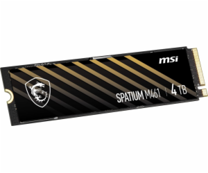 MSI SPATIUM M461 PCIe 4.0 NVMe M.2 4TB PCI Express 4.0 3D...