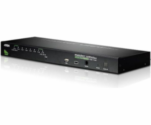 Aten 8portový PS/2-USB VGA KVM přepínač s portem Daisy-Ch...