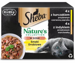 SHEBA Nature s Collection Poultry Flavors - vlhké krmivo ...