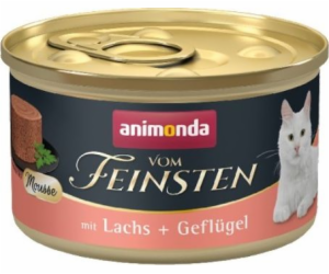 ANIMONDA Vom Feinsten Mousse Losos and Drůbež - mokré krm...