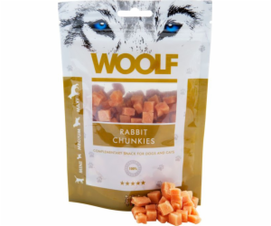 WOOLF Rabbit Chunkies - pamlsek pro psy a kočky - 100 g