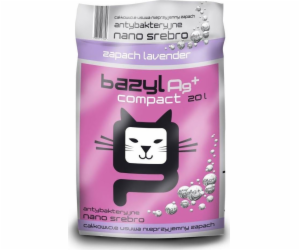 BAZYL Ag+ Super Premium Compact Lavender - bentonitové st...