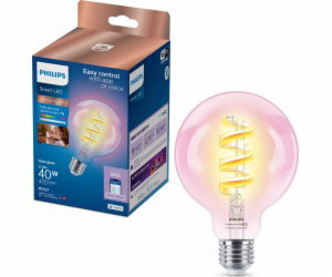 WiZ | Philips Smart WiFi vlákno Clear G95 RGB | E27 | 6,3...