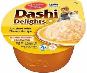 INABA Dashi Delights Kuře se sýrem ve vývaru - kočičí pam...