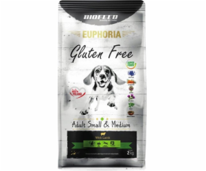 BIOFEED Euphoria Gluten Free Adult small & medium Jehněčí...