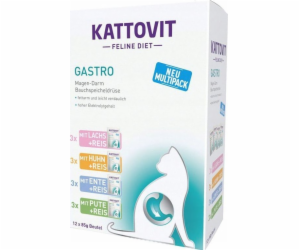 KATTOVIT Feline Diet Gastro - mokré krmivo pro kočky - 12...