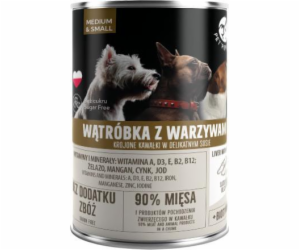 PET REPUBLIC Adult Medium & Small Játra se zeleninou - vl...