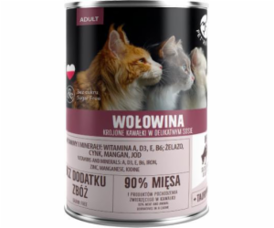 PET REPUBLIC Adult Beef - mokré krmivo pro kočky - 400g