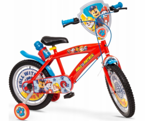 Dětské kolo 16" Paw Patrol Red 1678 NEW TOIMSA