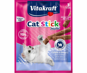 VITAKRAFT CatStick Mini with flounder and Omega-3 - pamls...