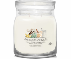 Svíčka ve skleněné dóze Yankee Candle, Sladký vanilkový n...