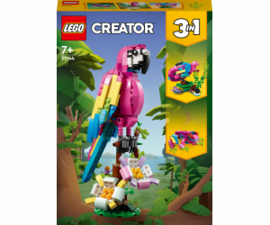 LEGO CREATOR 3 V 1 31144 Exotický růžový papoušek