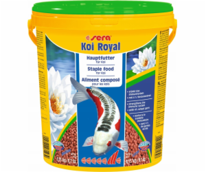 Sera Koi Royal Medium 21 l, granule - základní krmivo pro...