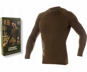 Brubeck LS14860 Pánská mikina Ranger Thermo khaki L