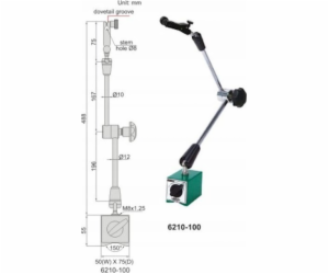 Rozměr MAGNETOVÁ ZÁKLADNA L=500