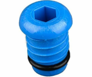 TI Group Testovací zátka pro PEX trubku 26x3,0mm modrá