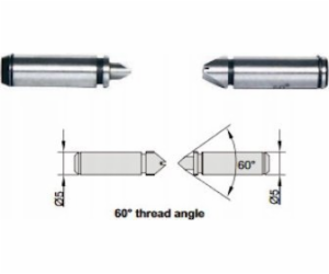 Velikost SADA KONCŮ ZÁVITU SE ZDVIHEM 0,4-7,0 MM - 7381-TS