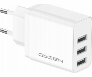 Nabíječka GoGEN Síťová nabíječka. 3x USB 15,5W 3,1A GoGEN...