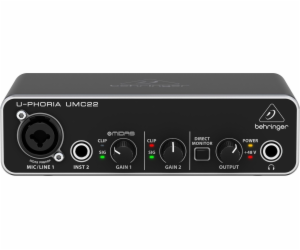 Behringer UMC22 doplňkové hudební příslušenství Koncert/s...