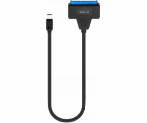 SAVIO AK-69 Adaptér USB-C 3.1 Gen 1 (M) - SATA (F) pro 2,...