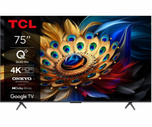 TCL 75C655 SMART TV 75" QLED/4K UHD/Direct LED/3xHDMI/USB...