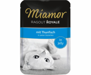 MIAMOR Ragout Royale Tuna v želé - vlhké krmivo pro kočky...