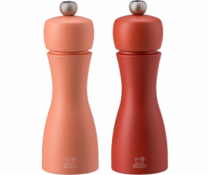 Peugeot Tahiti pepper/salt mill set 2 pieces 15 cm red