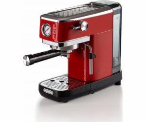 Ariete 1381/13 Coffee Slim Machine Pákový kávovar, červený