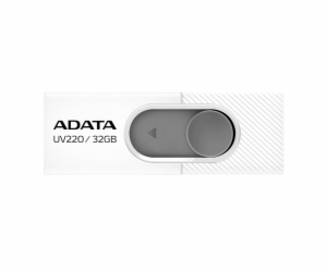 ADATA UV220 32GB USB2.0 flash disk v bílé a šedé barvě