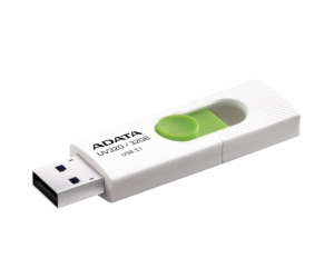 ADATA Pendrive UV320 32GB USB 3.2 Gen1 bílo-zelený