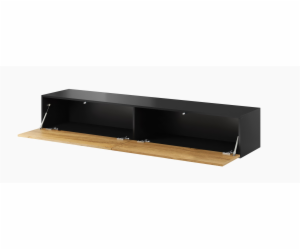 Cama TV Stand VIGO 180 30/180/40 black/wotan oak