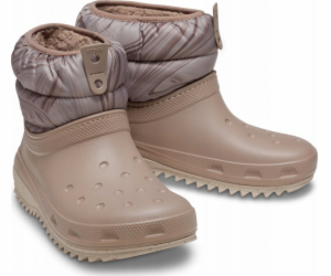 Crocs Crocs Classic Neo Puff Shorty Boot 207311-195 Hnědá...