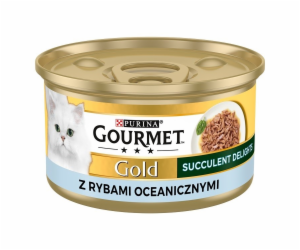 PURINA Gourmet Gold Succulent Delights Ocean fish - mokré...