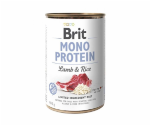 BRIT Mono Protein jagnięcina i brązowy ryż - mokra karma ...