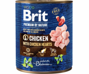 Brit Premium by Nature Chicken with Hearts 800g konzerva ...