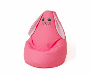 Sako taška pouf Rabbit pink XL 130 x 90 cm