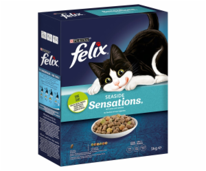 PURINA Felix Seaside Sensations Salmon - suché krmivo pro...