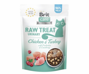 BRIT Care Raw Treat Urinary kuře s krůtím masem - kočičí ...