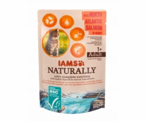 IAMS Naturally Adult s lososem ze severního Atlantiku v o...