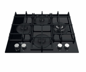 Hotpoint HAGS 62F/BK Černá Vestavěné 59 cm Plynový 4 zóna...