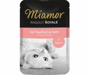 Miamor Royal ragú v omáčce Tuňák a kuřecí maso