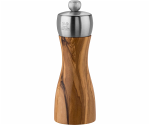 Peugeot Fidji salt mill 15 cm olive wood and stainless steel