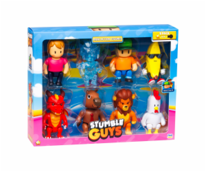 STUMBLE GUYS MINI FIGURKIDELUXE 8 FIGUREK VER.A - kolekce...