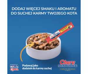 INABA Churu Meal Topper Chicken - pamlsek pro kočky - 4 x...