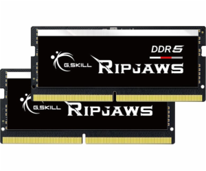 G.Skill SO-DIMM 64 GB DDR5-4800 (2x 32 GB) duální sada, RAM