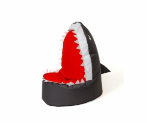 Sako taška pouf Shark black XXL 100 x 60 cm